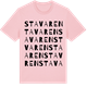 Pink Cotton t-shirt med Stavaren ordlek t-shirt