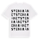 Stenbrånet ordlek t-shirt