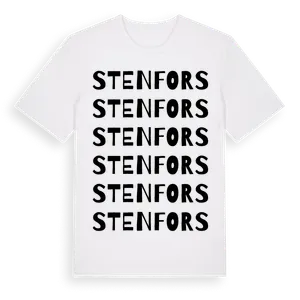 Stenfors ordlek t-shirt – ekologisk bomull t-shirt från Pinshirt