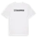 White t-shirt med Stenhammar i Sverige t-shirt