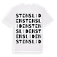 Stensliden ordlek t-shirt