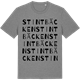 Mid Heather Gray t-shirt med Stintbäcken ordlek t-shirt