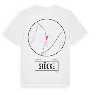 Stöcke t-shirt – ekologisk bomull t-shirt från Pinshirt