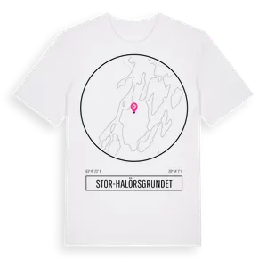 Stor-Halörsgrundet t-shirt – ekologisk bomull t-shirt från Pinshirt