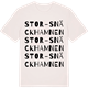 Vintage White t-shirt med Stor-Snäckhamnen ordlek t-shirt