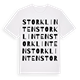 Storklinten ordlek t-shirt