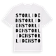 Storliden ordlek t-shirt