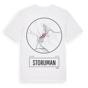 Storuman t-shirt – ekologisk bomull t-shirt från Pinshirt