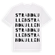 Strandkullen ordlek t-shirt