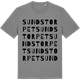 Mid Heather Gray t-shirt med Sundstorpet ordlek t-shirt