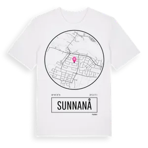 Sunnanå t-shirt – ekologisk bomull t-shirt från Pinshirt
