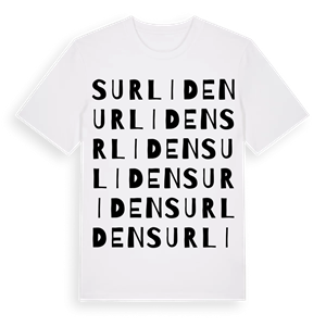 Surliden ordlek t-shirt – ekologisk bomull t-shirt från Pinshirt
