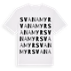 Svanamyr ordlek t-shirt