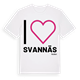 Jag älskar Svannäs t-shirt stort tryck