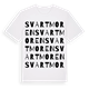 Svartmoren ordlek t-shirt