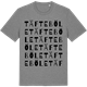Mid Heather Gray t-shirt med Täfteböle ordlek t-shirt