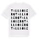 Tallboberg ordlek t-shirt