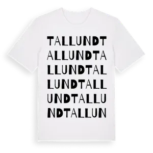 Tallund ordlek t-shirt – ekologisk bomull t-shirt från Pinshirt