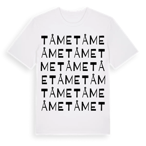 Tåme ordlek t-shirt – ekologisk bomull t-shirt från Pinshirt