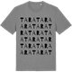 Mid Heather Gray t-shirt med Tara ordlek t-shirt