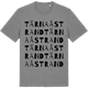 Mid Heather Gray t-shirt med Tärnaåstrand ordlek t-shirt