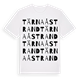 Tärnaåstrand ordlek t-shirt
