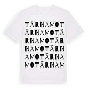 Tärnamo ordlek t-shirt – ekologisk bomull t-shirt från Pinshirt