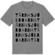 Mid Heather Gray t-shirt med Tärnasjöbroarna ordlek t-shirt