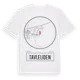 White t-shirt med Tavleliden t-shirt