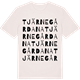 Vintage White t-shirt med Tjärnegårdana ordlek t-shirt
