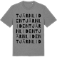 Mid Heather Gray t-shirt med Tjärnliden ordlek t-shirt