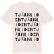 Vintage White t-shirt med Tjärnliden ordlek t-shirt