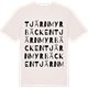 Vintage White t-shirt med Tjärnmyrbäcken ordlek t-shirt