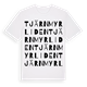 Tjärnmyrliden ordlek t-shirt