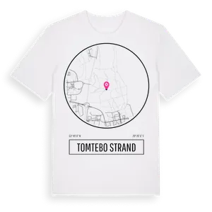 Tomtebo Strand t-shirt – ekologisk bomull t-shirt från Pinshirt