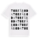 Torfäboda ordlek t-shirt
