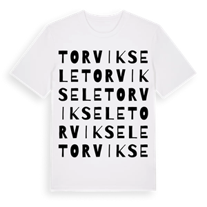 Torviksele ordlek t-shirt – ekologisk bomull t-shirt från Pinshirt