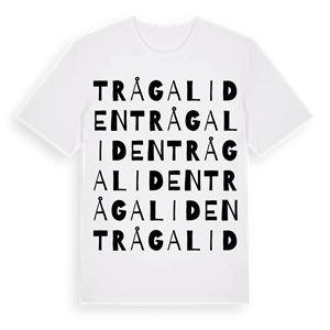 Trågaliden ordlek t-shirt – ekologisk bomull t-shirt från Pinshirt