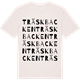 Vintage White t-shirt med Träskbacken ordlek t-shirt