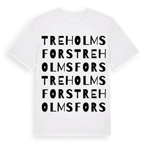 Treholmsfors ordlek t-shirt – ekologisk bomull t-shirt från Pinshirt
