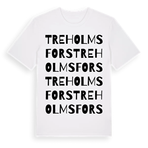 Treholmsfors ordlek t-shirt – ekologisk bomull t-shirt från Pinshirt