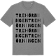 Mid Heather Gray t-shirt med Trehörningen ordlek t-shirt