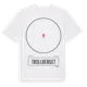 White t-shirt med Trollberget t-shirt
