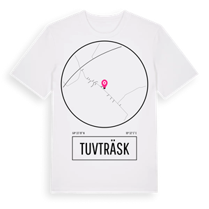 Tuvträsk t-shirt – ekologisk bomull t-shirt från Pinshirt