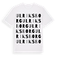 Ulriksborg ordlek t-shirt
