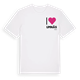 Jag älskar Umnäs t-shirt litet tryck