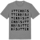 Mid Heather Gray t-shirt med Utternäs ordlek t-shirt