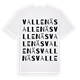 Vallenäs ordlek t-shirt