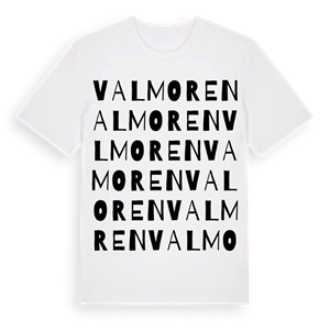 Valmoren ordlek t-shirt – ekologisk bomull t-shirt från Pinshirt