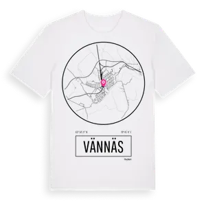 Vännäs t-shirt – ekologisk bomull t-shirt från Pinshirt